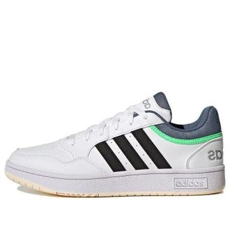 adidas Hoops 3.0 Low Classic Vintage Shoes White Blue Mint GY4733