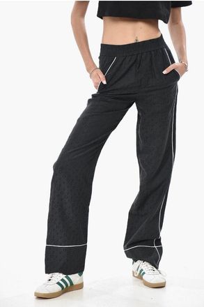 Off-white Silk-Blend Jacquard Trousers PAJAMA size 36