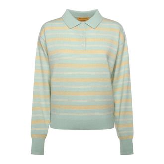 Guest In Residence Partial-Button Cashmere Cardigan