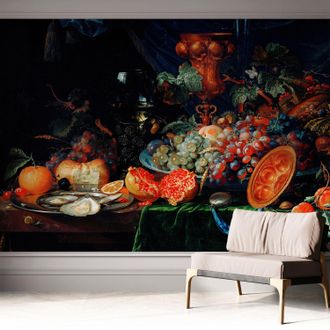 Tulup Carta Da Parati Autoadesiva - Fotomurale - Decorazione Parete - Murale - Adesivo Da Muro - Abbondanza Di Frutta 312x219 Cm