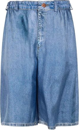 Pierre-Louis Mascia Pantaloni con vita elasticizzata - Blu