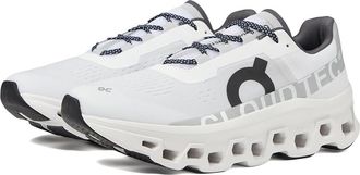 On Cloudmonster Mens Shoes White : 11.5 M, Textile/Synthetic