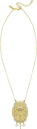 Mya Bay Constellation Boheme crystal-embellish necklaces - women - 24kt Gold Plated Brass/Semi-Precious Stones - One Size