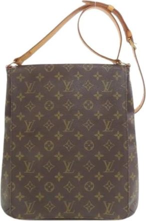 Louis Vuitton Pre-owned Vintage Monogram Schoudertas - Dames - Vintage Schoudertas - Bruin - ONE Size - Vintage