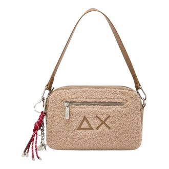 Sun 68 Bolso de Hombro Teddy - Bags - Mujer - Beige - ONE SIZE