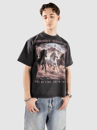 Ninth Hall Desert Inferno Cropped T-Shirt zwart