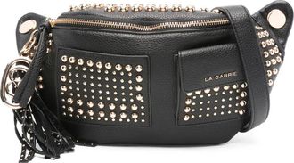 La Carrie Borsa a spalla Planets con borchie - Nero