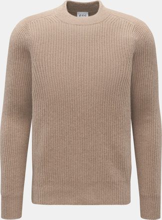 FTC Men - Cashmere crew neck jumper beige