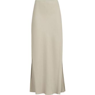 Brunello Cucinelli Bias-cut skirt in Buff at Nordstrom, Size 46 It