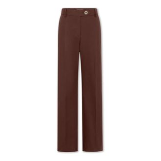 Paco Rabanne Pantaloni dritti - - Trousers - Donna - Marrone - XS