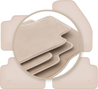 OEM Alfombrillas Premium Beige Para: Jaguar E-peace Suv 2017