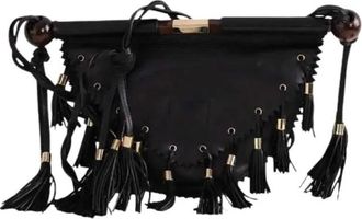 Givenchy Pre-owned Shoulder Bag - Dames - Vintage Clutch - Zwart - ONE Size - Leer - Vintage