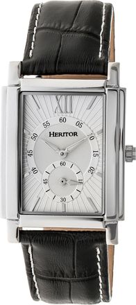 Heritor Frederick Leather-Band Watch