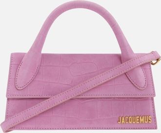 Jacquemus Womens Jacquemus Le Chiquito Long Pink Bag - Size: ONE size
