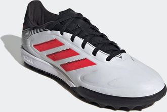 adidas Fussballschuh ADIDAS PERFORMANCE COPA PURE 3 LEAGUE TF, Damen, Gr. 39, weiss (cloud wei&szlig;, lucid rot, core schwarz), Synthetik, Schuhe Fussballschuh
