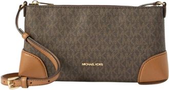 Michael Kors Murphy SM EW Zip Xbody - Dames - Schoudertassen - Bruin - ONE Size - Leer - Tassen