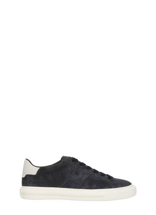 Hogan Blue H691 Suede Sneakers