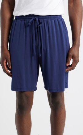 Nordstrom Moonlight Modal Blend Drawstring Lounge Shorts in Navy Peacoat at Nordstrom, Size Xx-Large