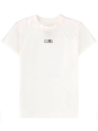 Maison Margiela Neutrals Back Discreet Logo T-Shirt