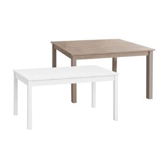OEM Tavolo Allungabile firenze Cm 120 X 80 + (estensione) 40 Cm - Col. Bianco