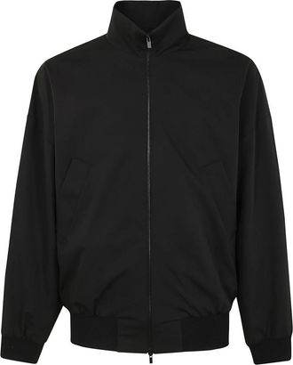 Fear of God High Neck Track Jacket - Heren - Vesten met rits - Zwart - XS - Polyester - Hoodies & sweatvesten