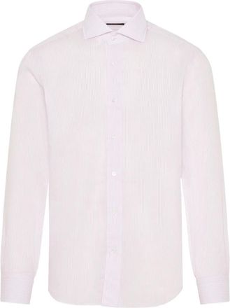 Barba Camicia a righe - Rosa