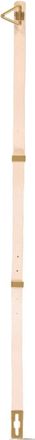 Bottega Veneta Chique leren riem met metalen sluiting - Dames - Riemen - Roze - 70 CM - Leer - Accessoires