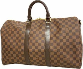 Louis Vuitton Vintage, unisex, Bruin, ONE Size, Pre-owned Boston bag