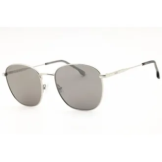 HUGO BOSS Silver Square Mens Sunglasses BOSS 1561/F/SK 0010/T4 57