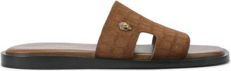 Kurt Geiger Bond Cutout Slide Sandal in Light/Pastel Brown at Nordstrom, Size 12
