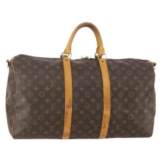Louis Vuitton Pre-owned Weekend Bags, female, Brown, Size: ONE SIZE Pre-owned Boston Bag