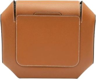 Hermès Pre-owned Mini Bags, female, Brown, Size: ONE SIZE Pre-owned Leather Clutch