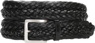 Orciani Leren Riem - Heren - Riemen - Zwart - 110 CM - Leer - Accessoires