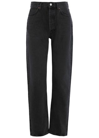 A Gold E Agolde 90s Pinch Straight-leg Jeans - Black - 27 (W27 / UK8-10 / S)
