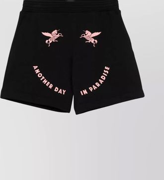 Givenchy cotton drawstring deck shorts