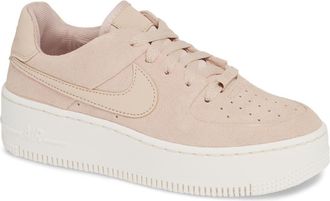 Nike Air Force 1 Sage Low Platform Sneaker in 201 Prtcbg/prtcbg at Nordstrom, Size 10