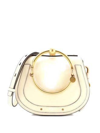 Chloé Nile Leather Small crossbody bag - Beige