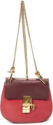Chlo&eacute; Mini Bicolor Drew Schoudertas
