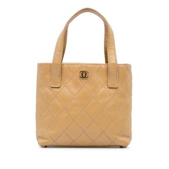 Chanel Gequilted Leren Handtas