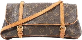 Louis Vuitton Pre-owned Shoulder Bags, female, Brown, Size: ONE SIZE Pre-owned Marelle Crossbody