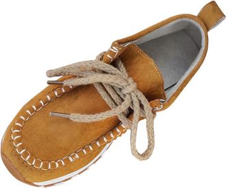 Generic Brown Ladies Fashion Loafers with Ethnic Design Comfortable for Casual Activities 2025 Comfortable