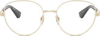 Burberry Sunglasses round-frame glasses - Gold