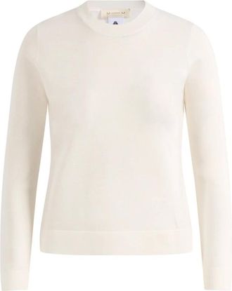 Max Mara Truien & Vesten, Dames, Wit, XS, Lange Gebreide Kleding