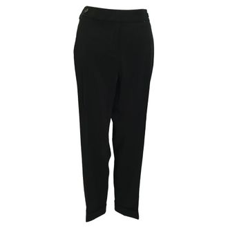 Max Mara Weekend Trouser Pants in Black Polyester