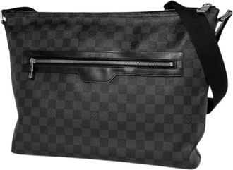 Louis Vuitton Pre-owned Damier Graphite Schoudertas - Heren - Vintage Schoudertas - Grijs - ONE Size - Vintage