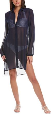 Carmen Marc Valvo Cover-Up Shirt