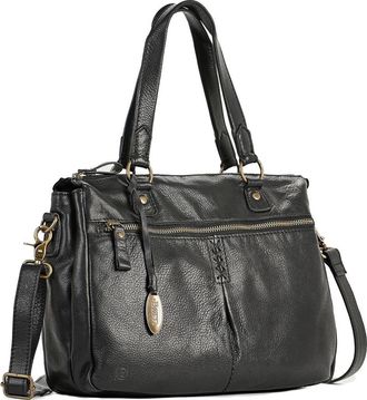 Børn Paulus Leather Satchel in Black at Nordstrom Rack, Size No Size
