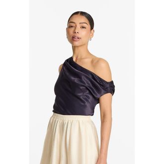 Diarrablu Alba Top Maritime Blu Fsc Certified Viscose at Nordstrom, Size Xx-Large