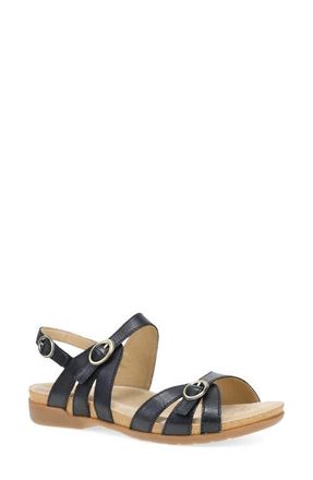 Dansko Ruthie Strappy Sandal in Black at Nordstrom, Size 10.5-11Us