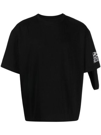 Natasha Zinko T-shirt con slogan - Nero